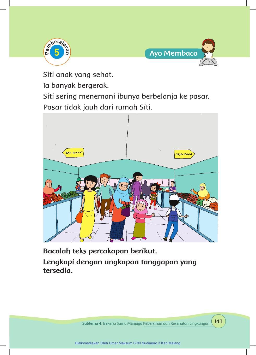 Kapan Udin Dan Ibu Pergi Ke Pasar
