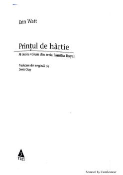 Erin Watt Printul De Hartie
