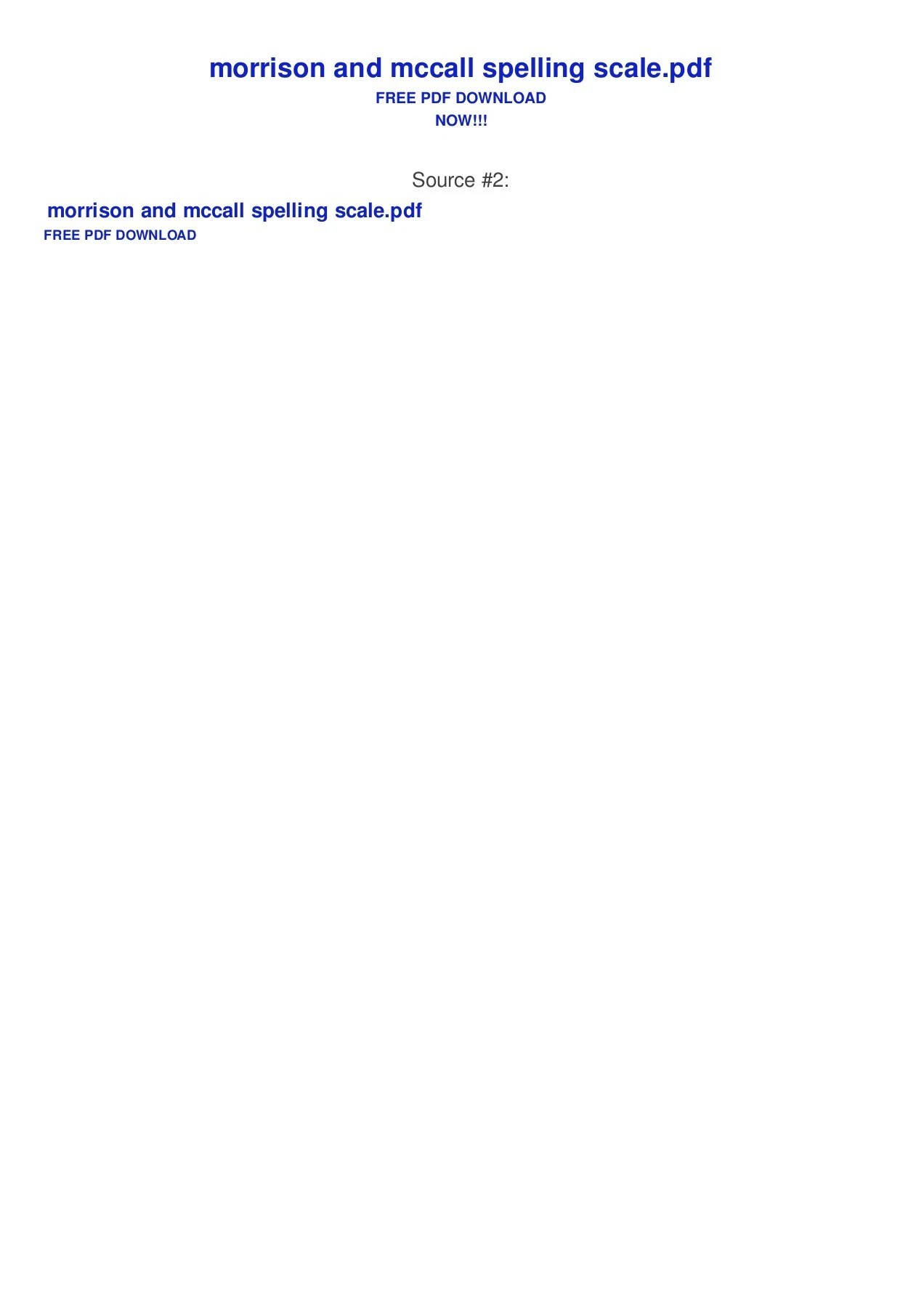 morrison and mccall spelling scale(03)