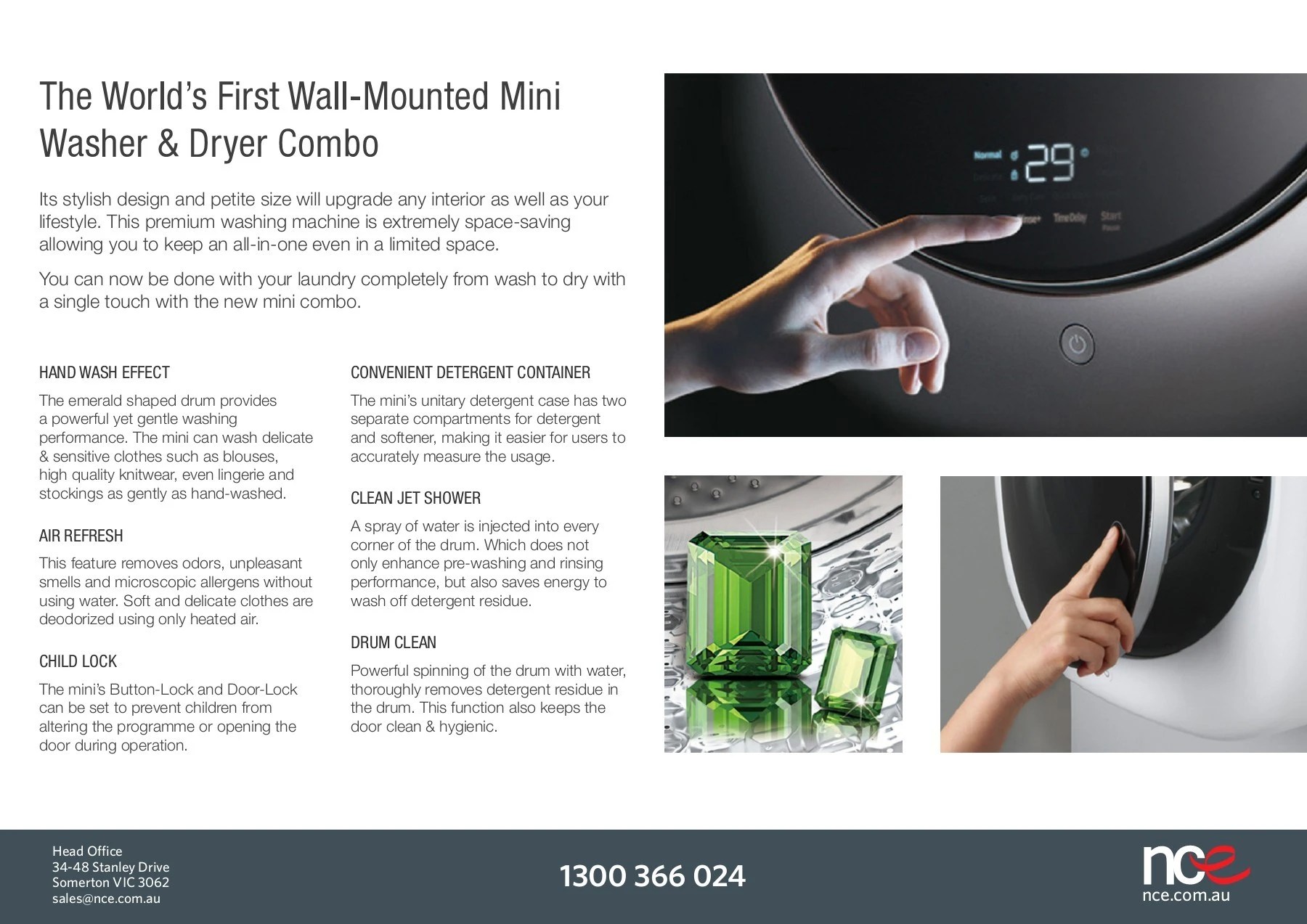 Daewoo Mini Washer & Dryer Combo