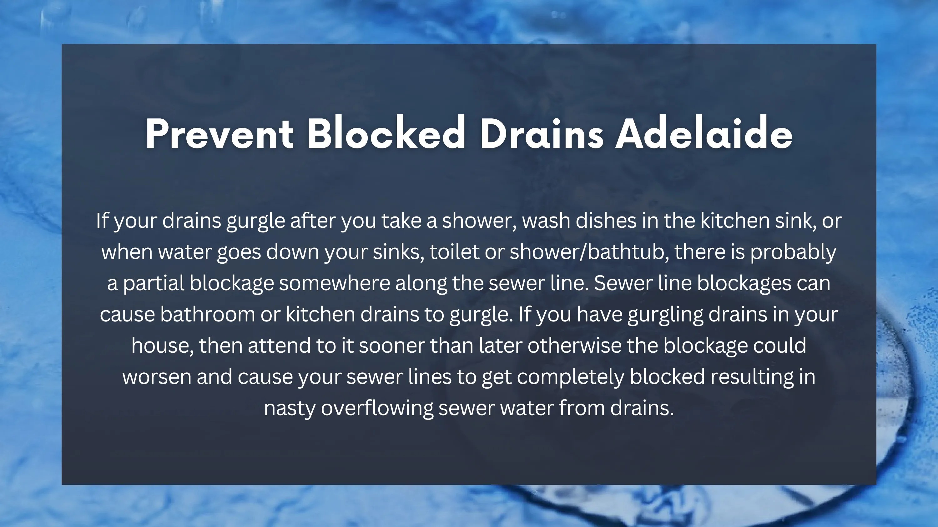 Why Is My Drain Making Strange Noises