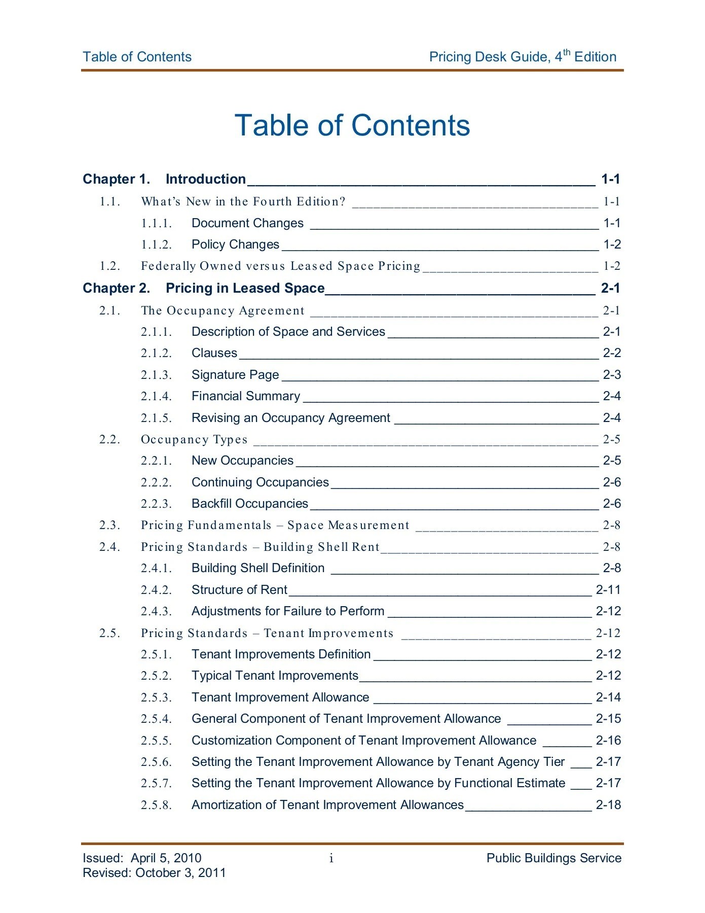 PRICING DESK GUIDE GSA Home