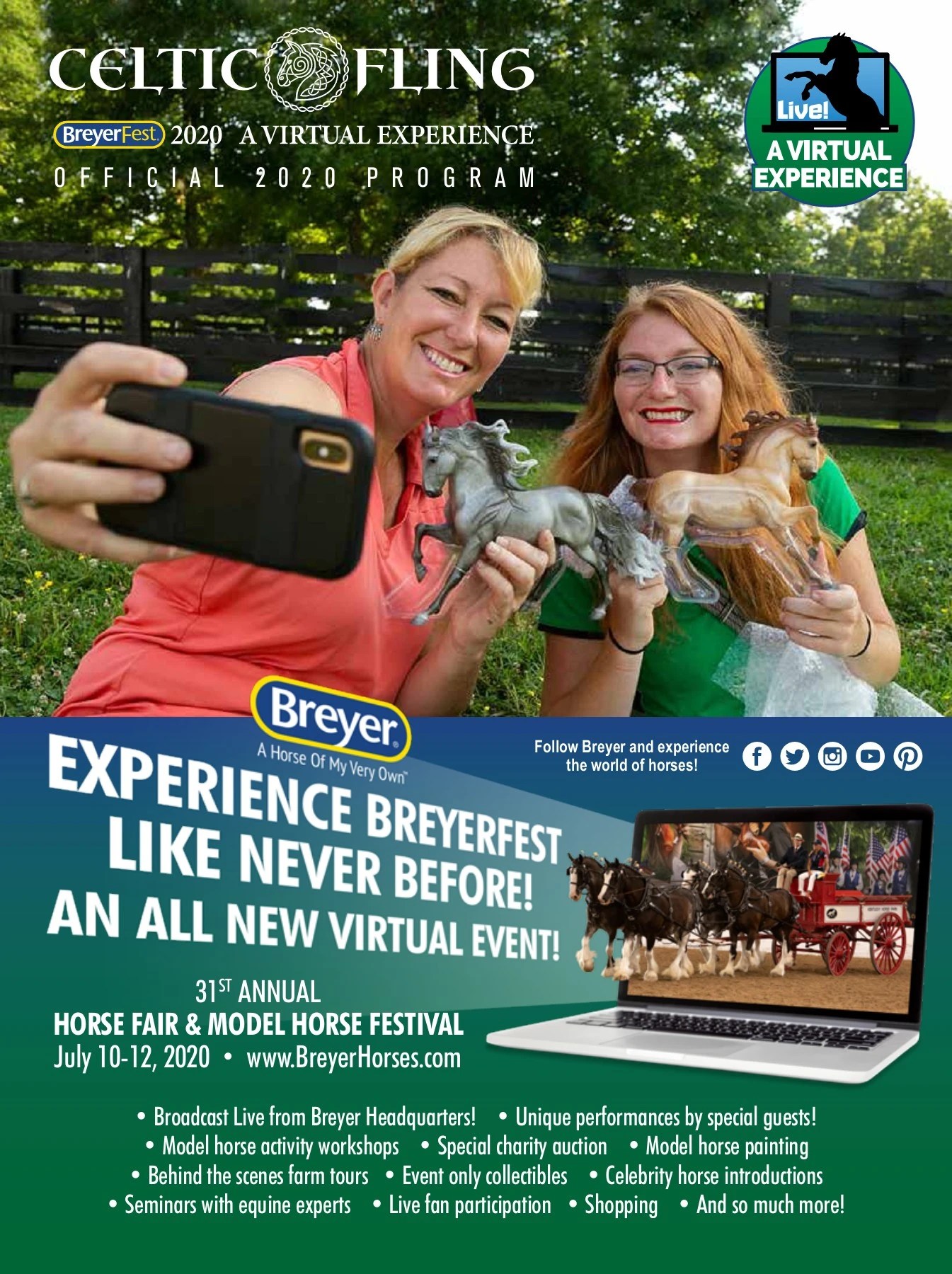 2020 Virtual BreyerFest Celtic Fling Program