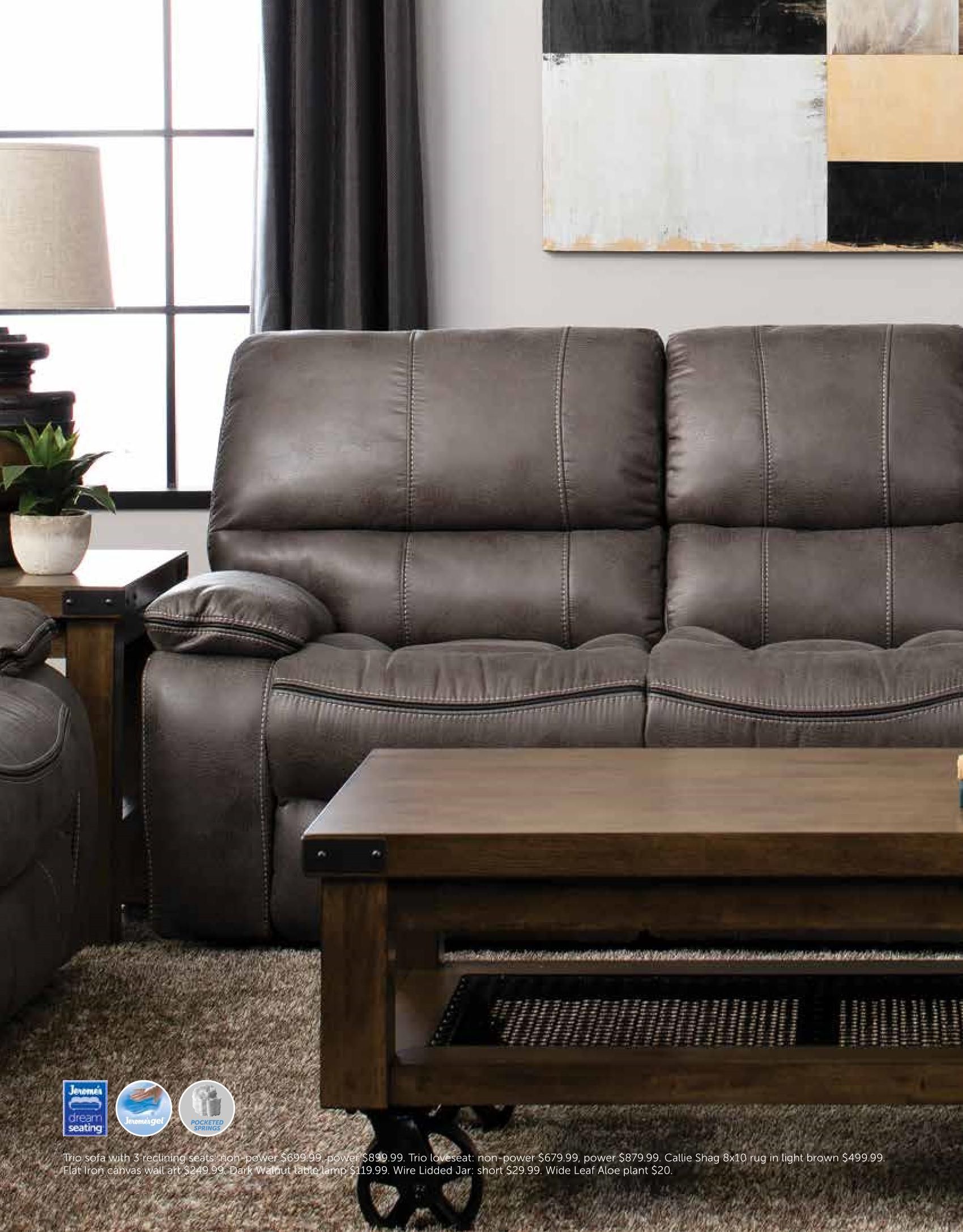 Jerome S Power Recliner Sofa Baci Living Room