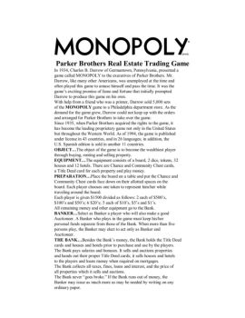 Official Monopoly Rulebook (. PDF Format) - Hasbro | Toys