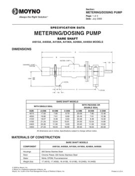 MOYNO METERING/DOSING PUMP - Flipbook by | FlipHTML5