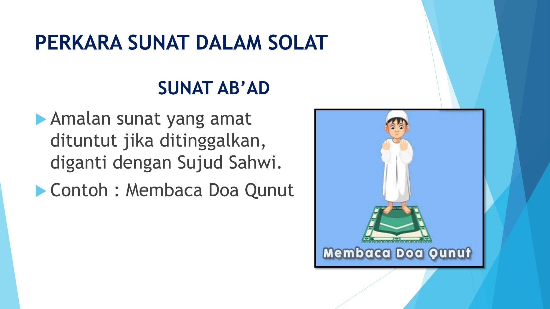 sunat ab'ad dalam solat Brian Smith