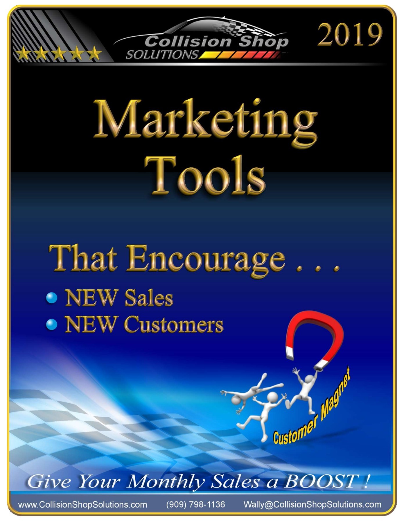 STARTER KIT for Auto Body Paint and Collision Repairs (Marketing Tools