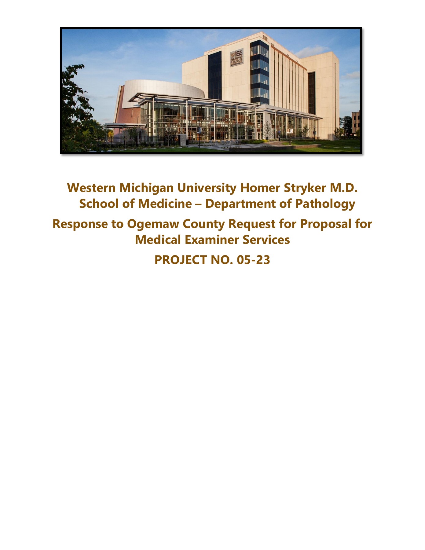 2023 Ogemaw County RFP Response Joyce deJong Page 1 Flip PDF