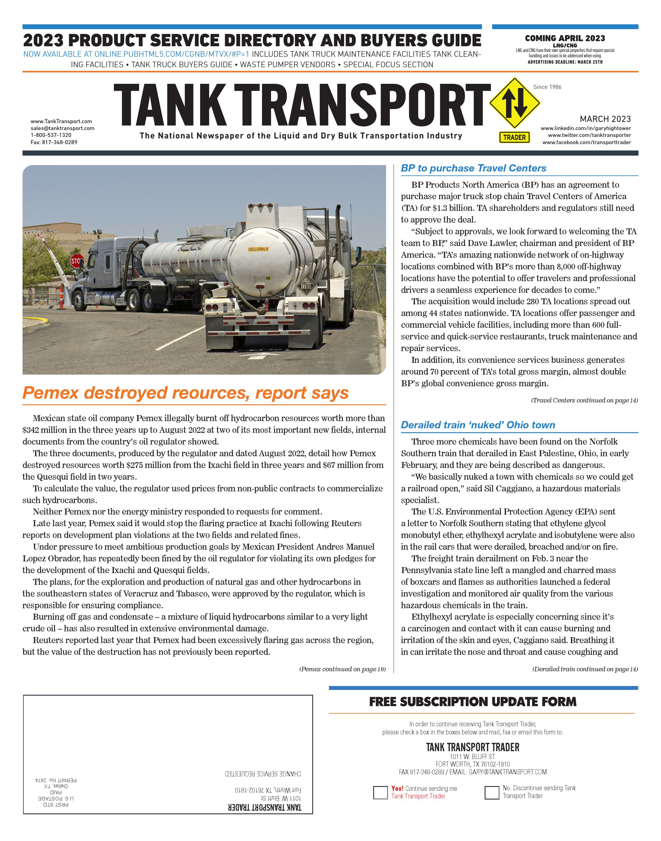March 2023 Tank Transport Trader gary Page 1 24 Flip PDF Online