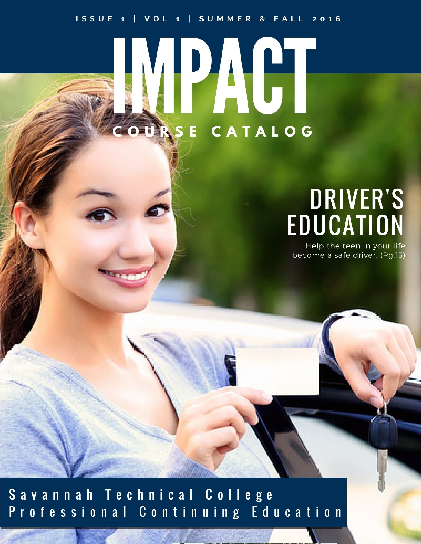 IMPACT Issue 1 Volume 1 Summer & Fall 2016 Professional