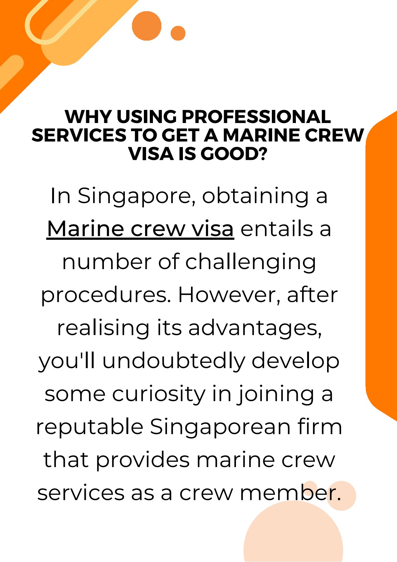 Why is Marine Crew Visa Important in Singapore Trans Asia Page 5
