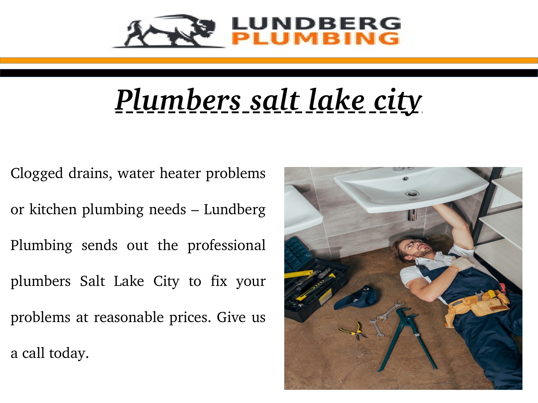 plumbing sandy utah Lundberg Plumbing Page 3 Flip PDF Online