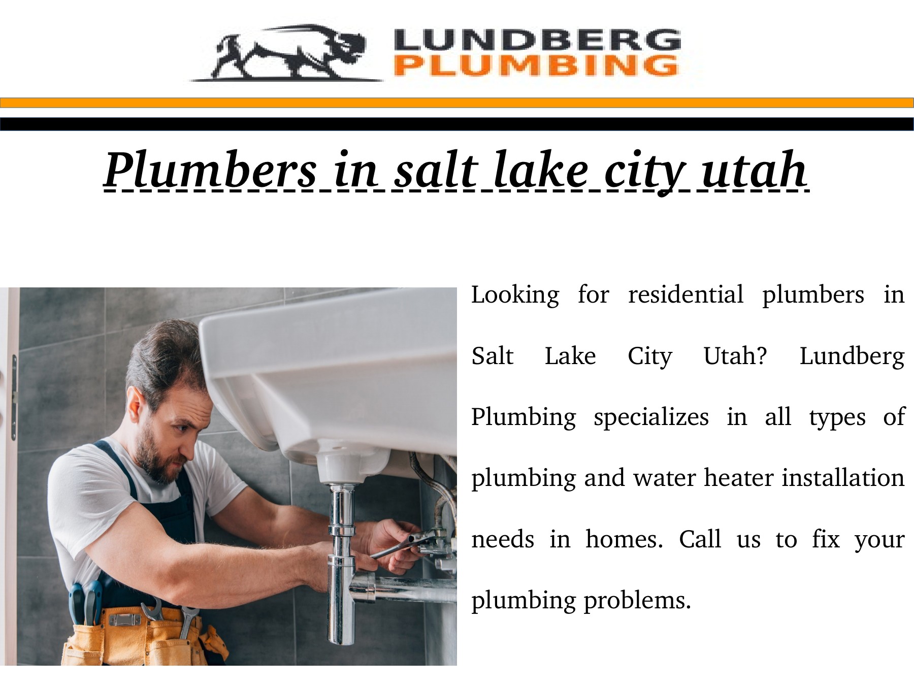 plumbing sandy utah Lundberg Plumbing Page 4 Flip PDF Online