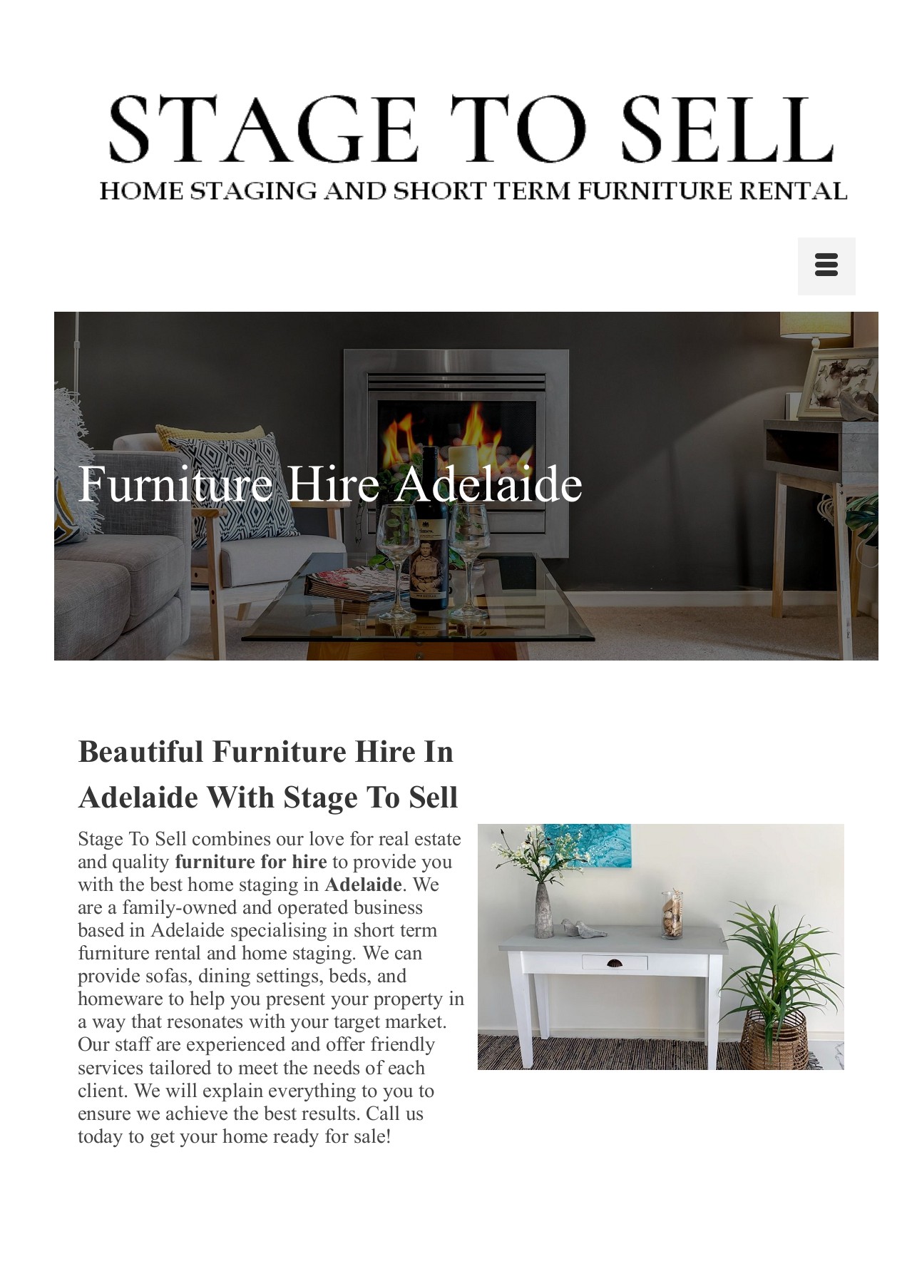 Furniture hire adelaide Home Styling Adelaide Page 1 4 Flip PDF