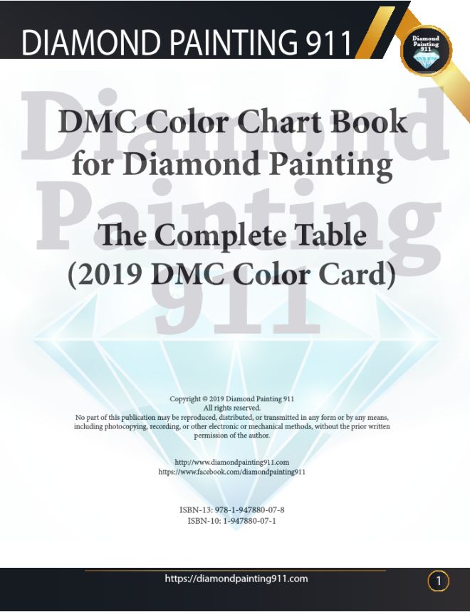 Diamond Paint Color Chart