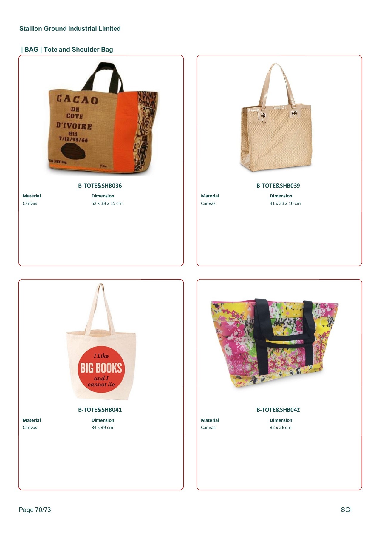 SGI Catalogue 01. BAG adamsarfati10 Page 70 Flip PDF Online