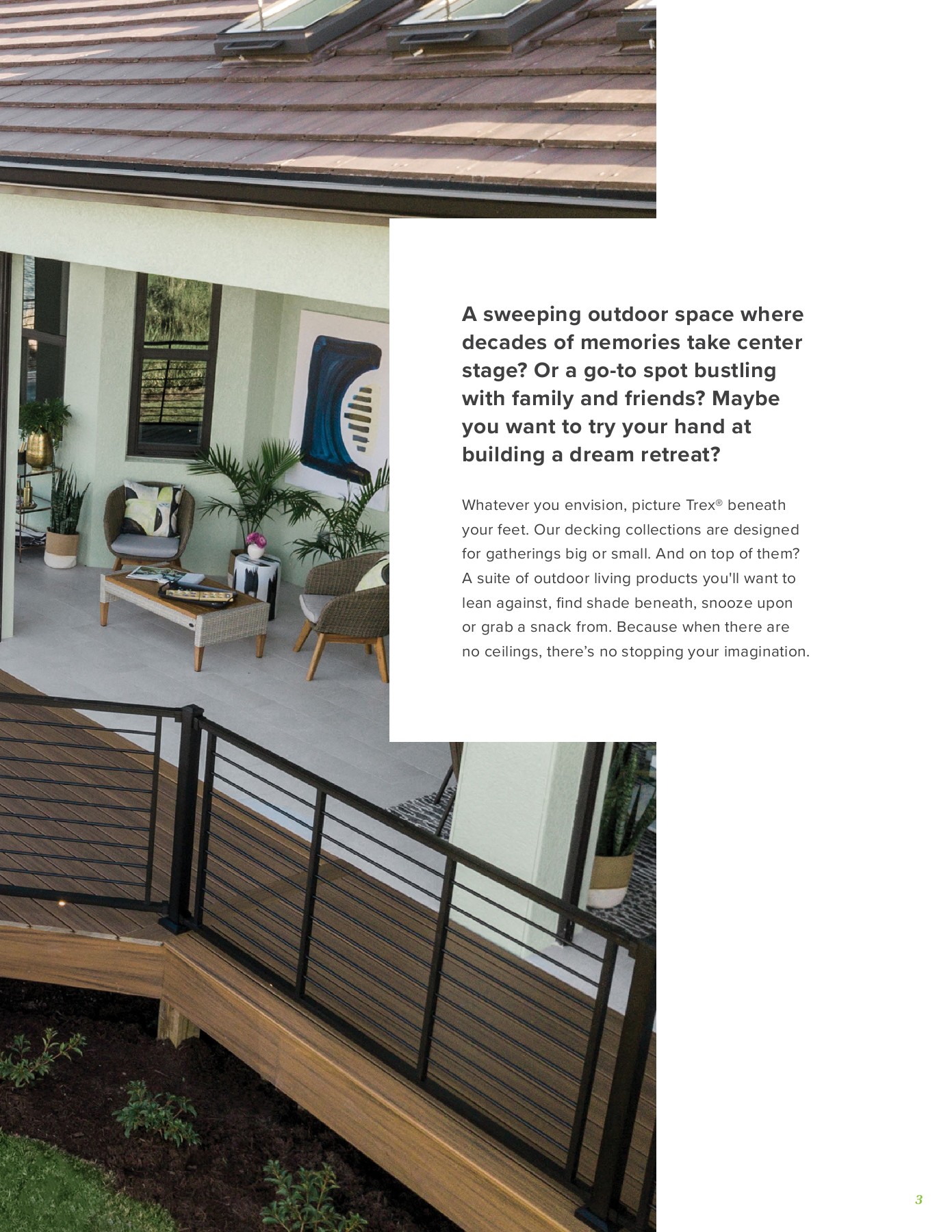 trexdeckingrailingcatalog2022highrespdf TREX COMPANY Page 3