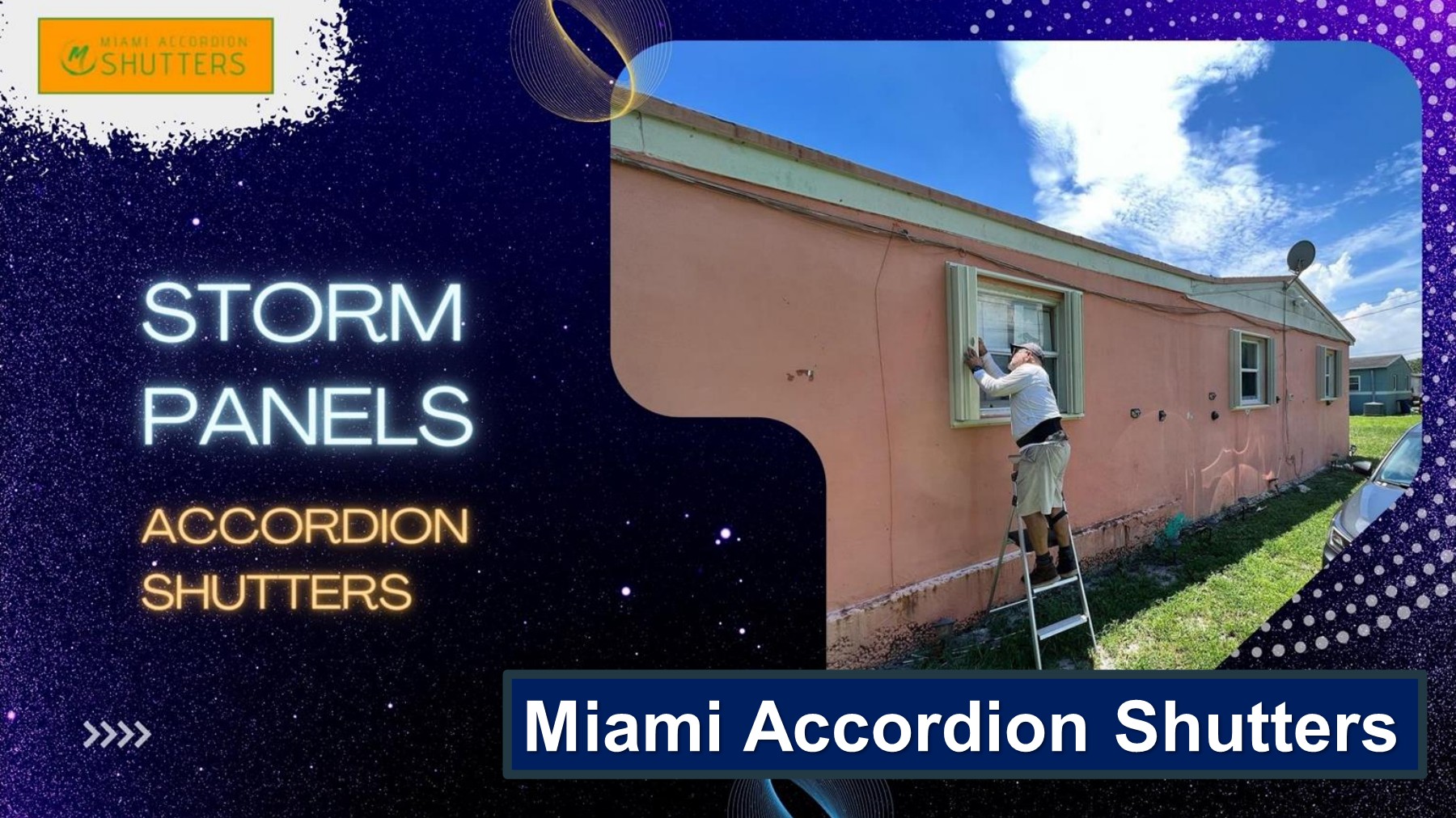 Hurricane Shutters Miami Accordion Shutters Hurricane Shutters