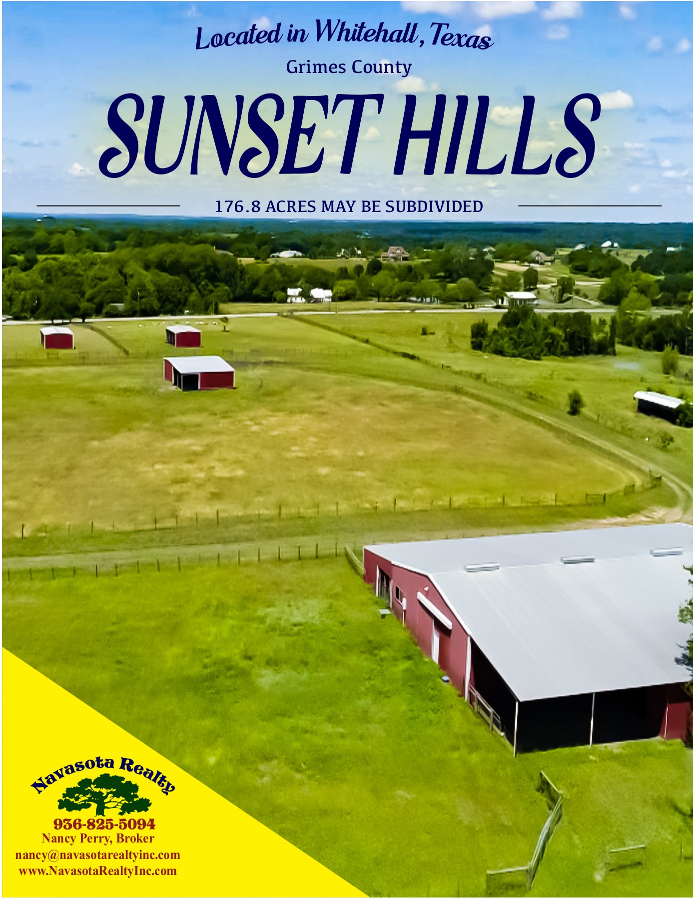Sunset Hills Brochure Navasota Realty Page 1 8 Flip PDF Online