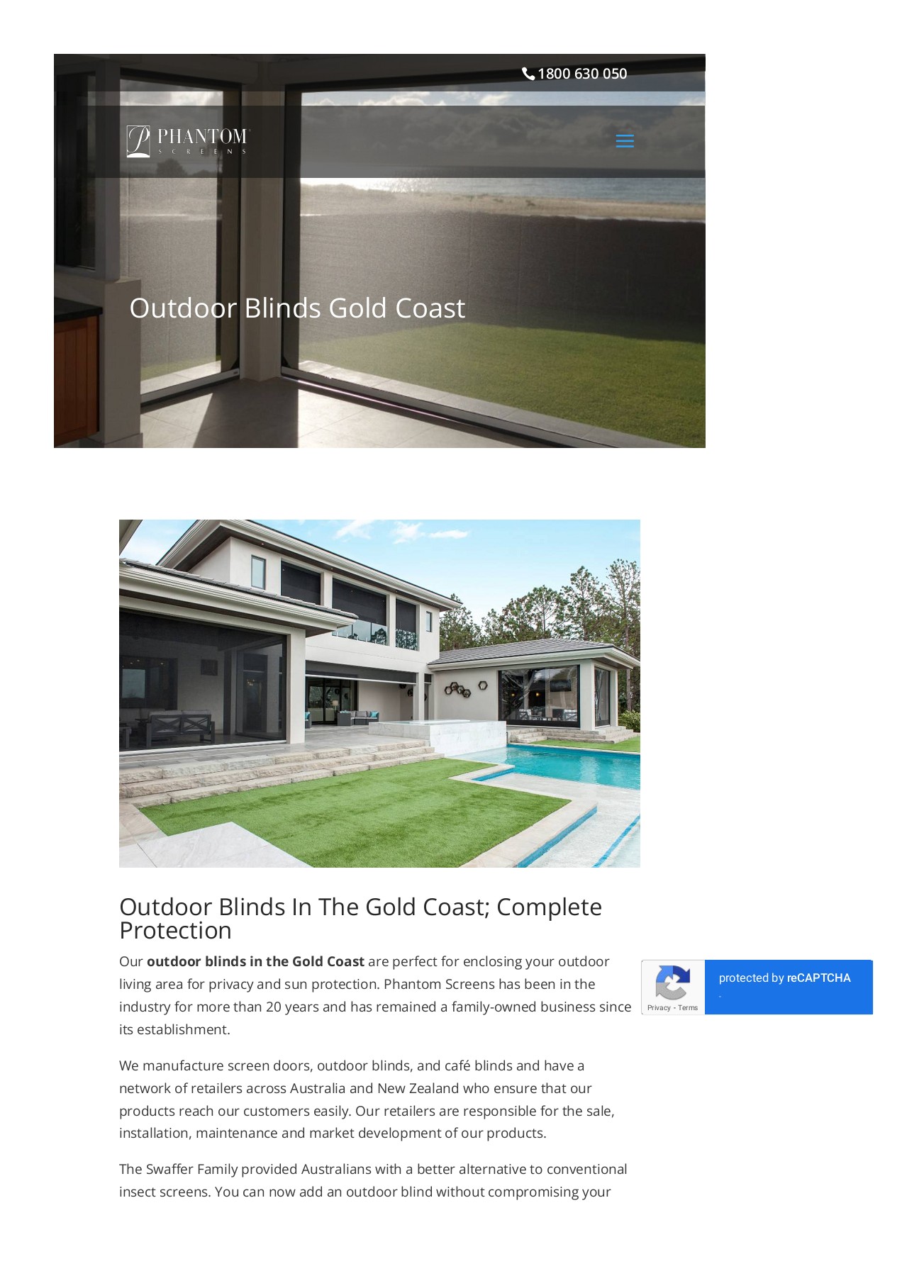 Outdoor Blinds Gold Coast Phantom Screens Page 1 5 Flip PDF Online PubHTML5