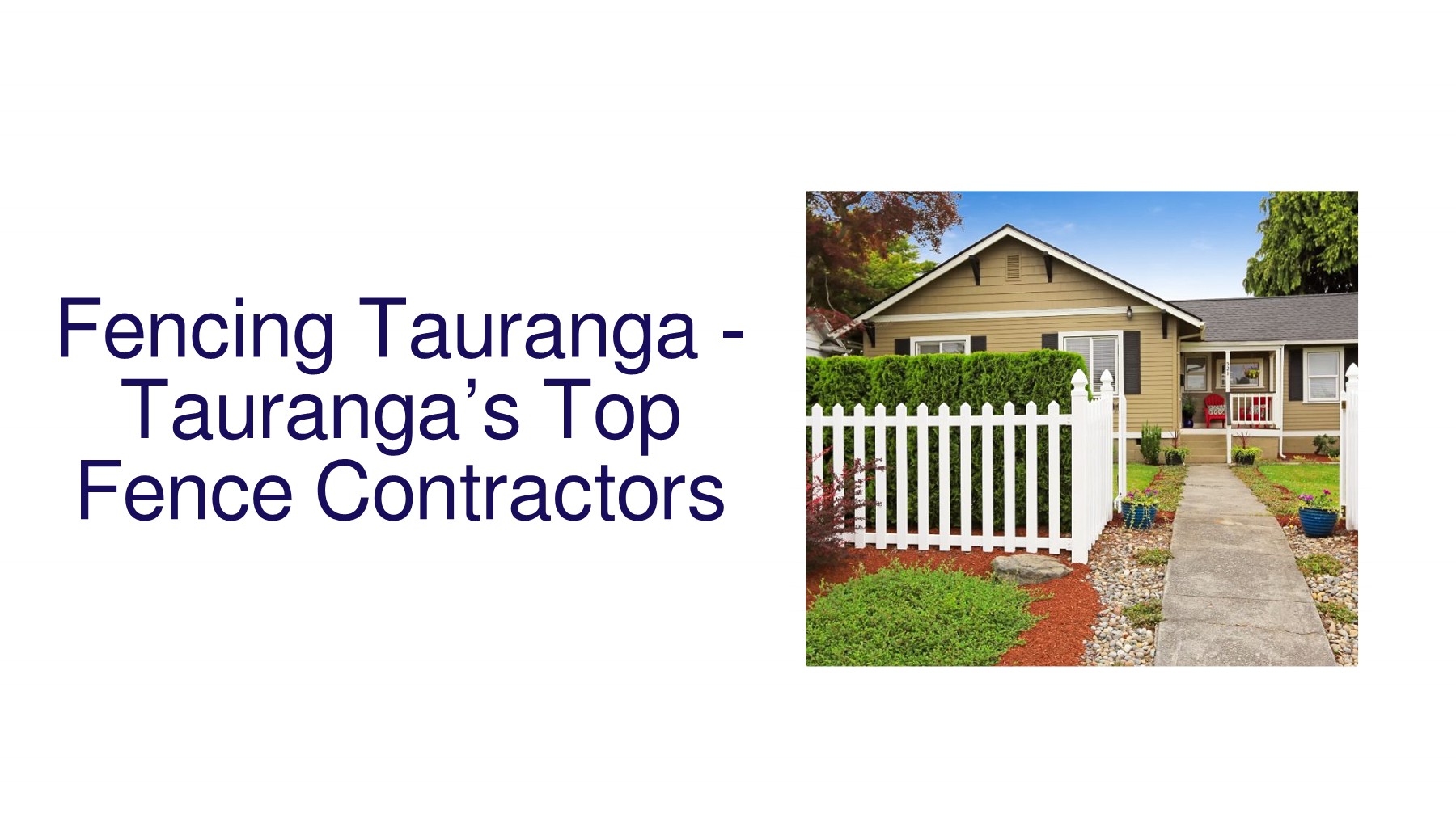 Fencing Tauranga Tauranga’s Top Fence Contractors francis Page 1