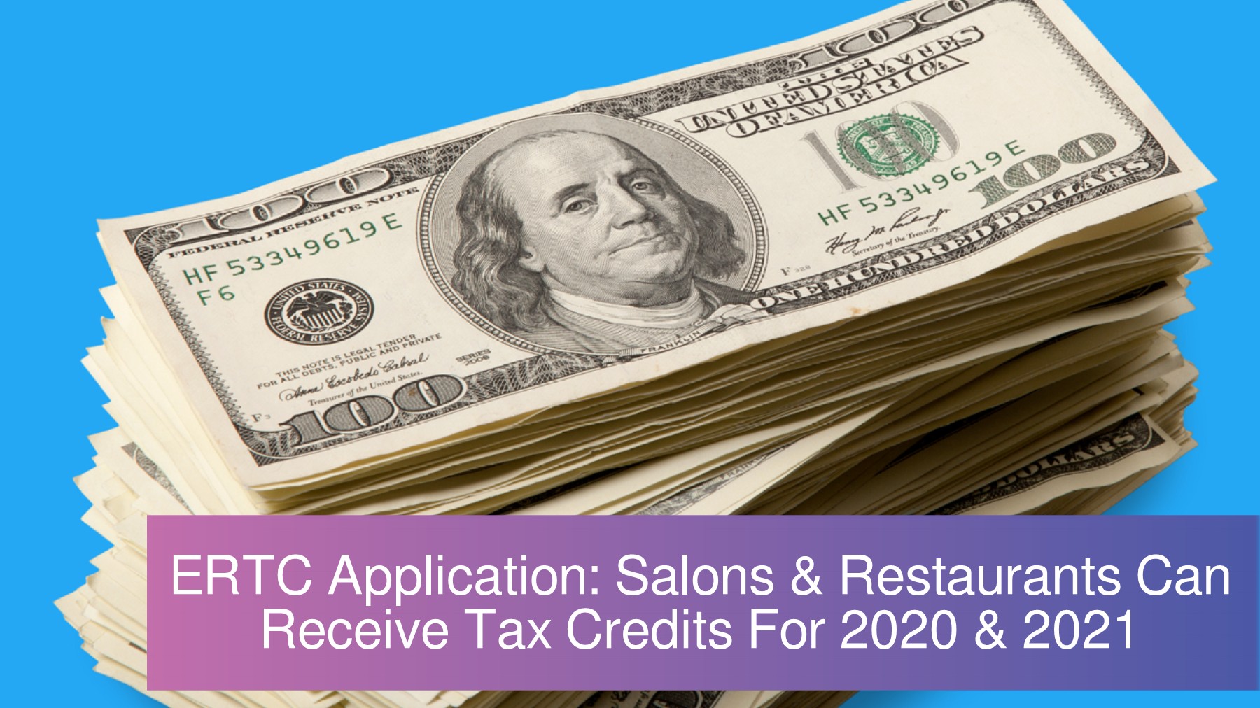 Easy ERTC Application How Salons & Restaurants Can Claim Employee Tax