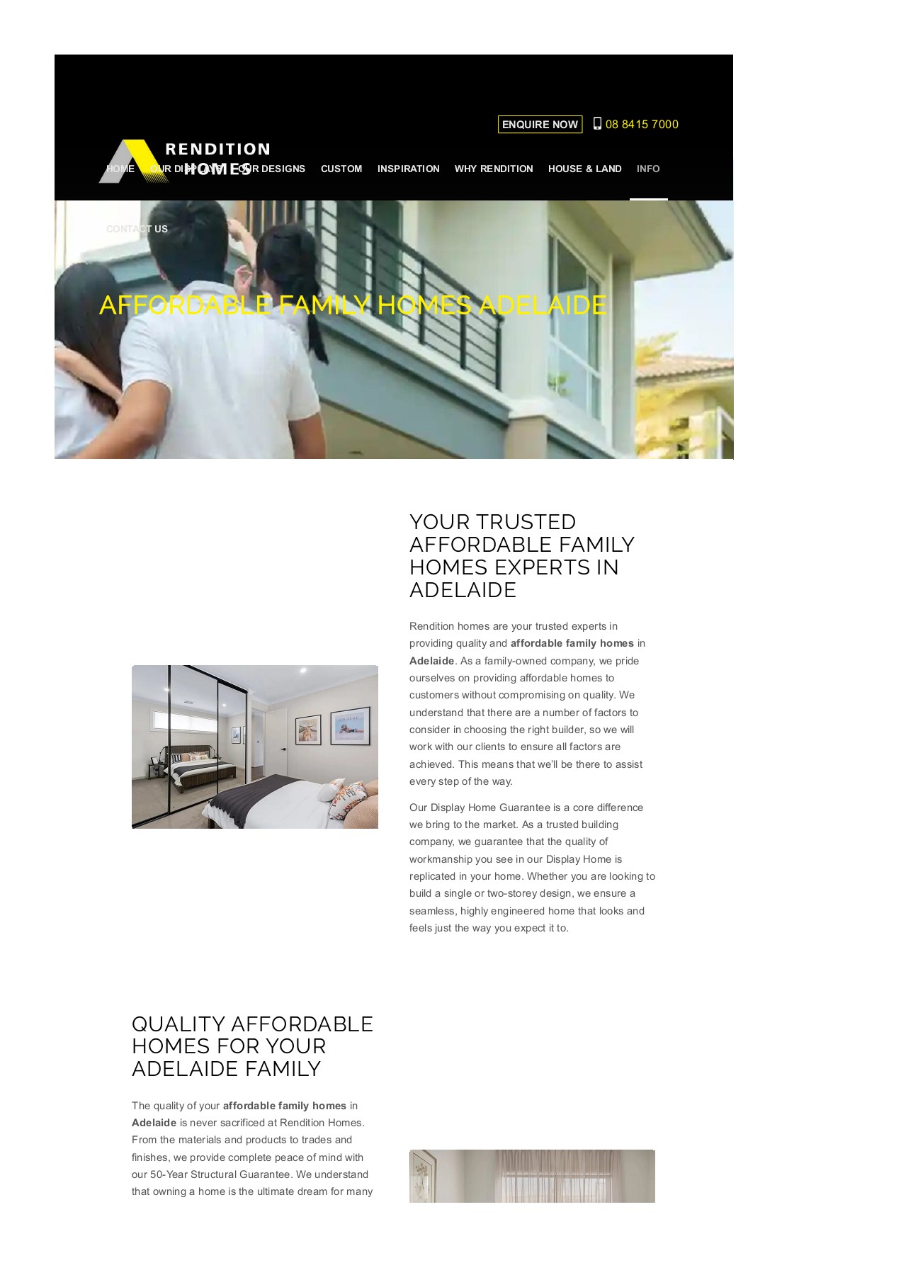 Affordable Family Homes Adelaide Subdivision Builders Adelaide Page