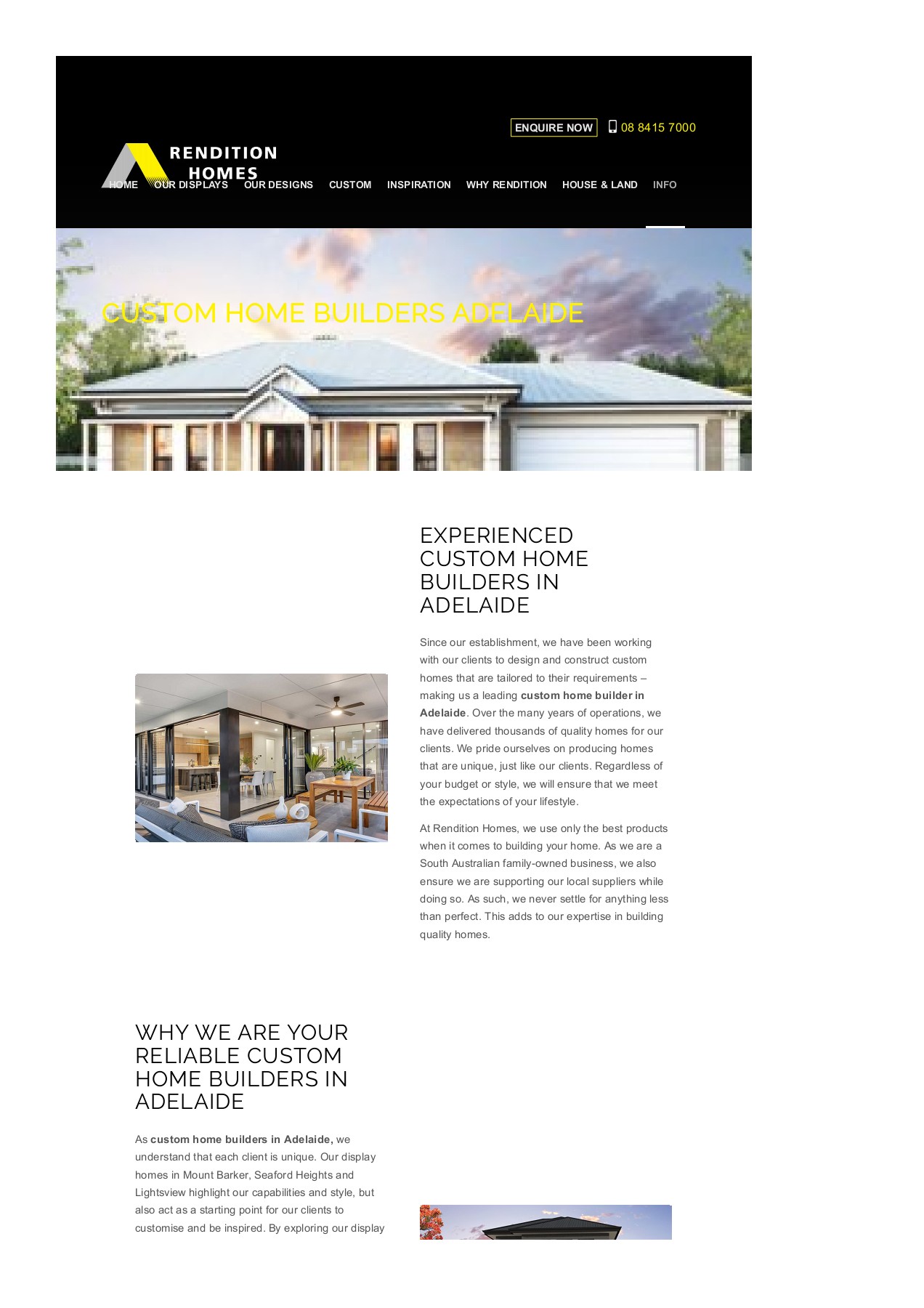 Custom Home Builders Adelaide Subdivision Builders Adelaide Page 1