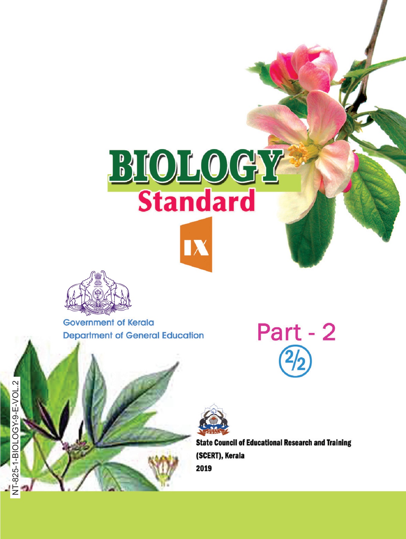 SCERT Kerala State Syllabus 9th Standard Biology Textbooks English