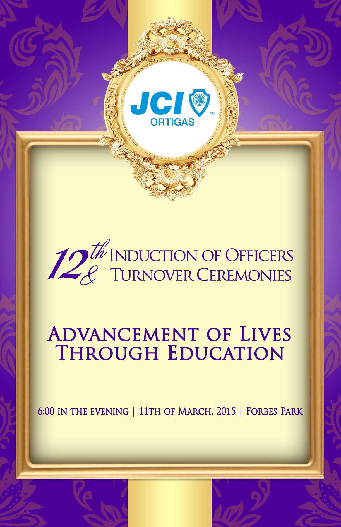 12th Induction Souvenir Program jciortigasofficial Page 1 36
