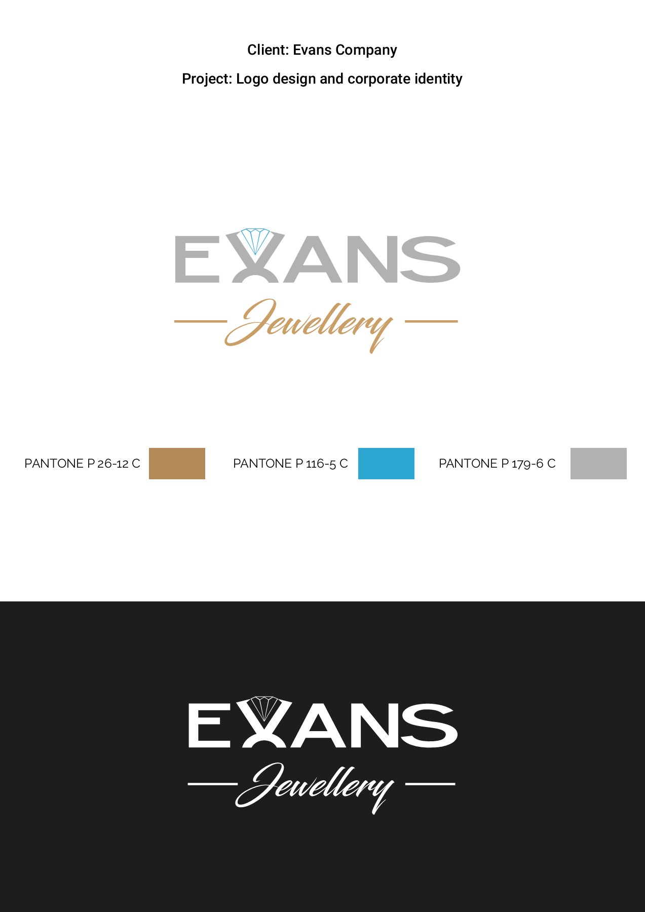 Evans Logo and Corporate Identity Digital Vision Page Flip PDF
