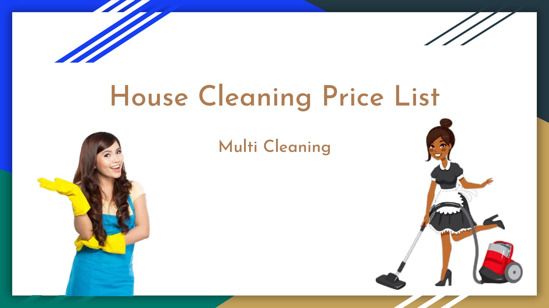 House cleaning price list Multi Cleaning Multi Cleaning Page 1 11 Flip PDF Online