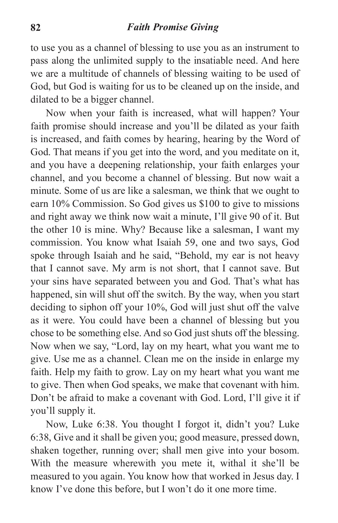 Faith Promise Giving Flipbook Danny Jones Page 84 Flip PDF Online