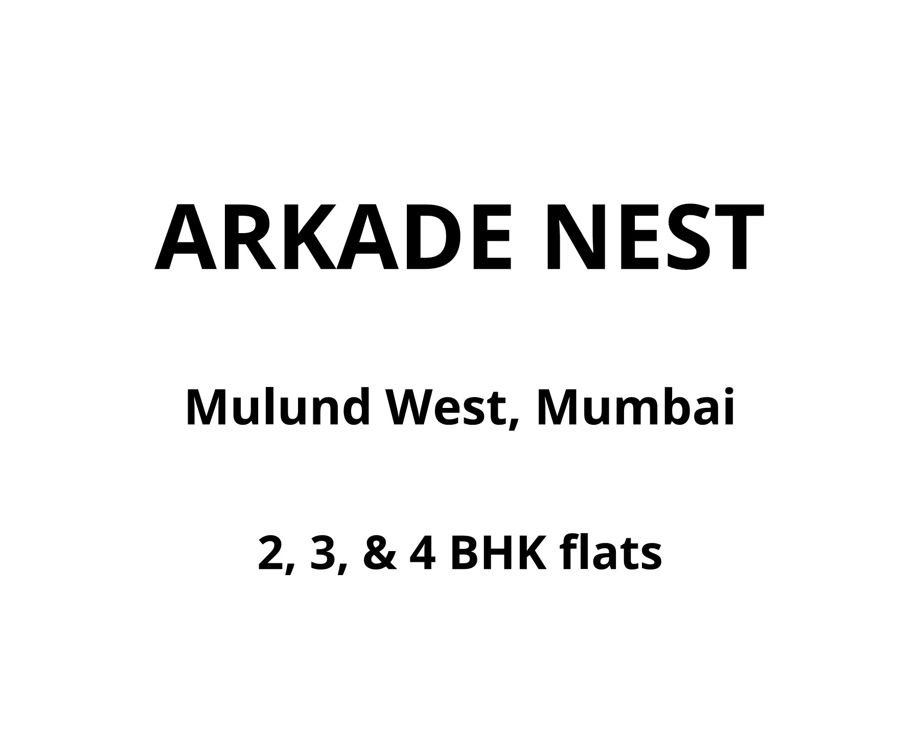 Arkade Nest Mulund West Mumbai EBrochure Isharat Ali Page 1 12