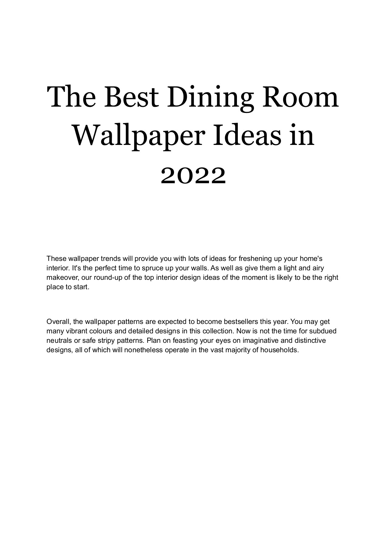 The Best Dining Room Wallpaper Ideas in 2022 808WallArt Page 1 6