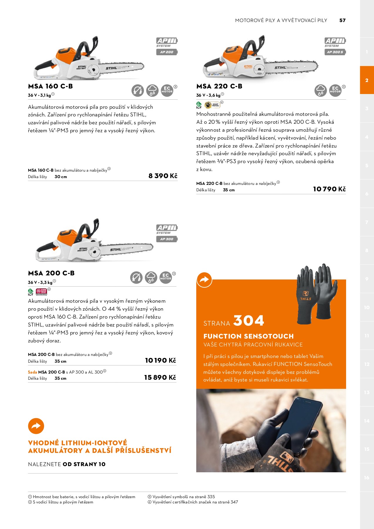 STIHL_Katalog_2021 admin Stránka 57 Překlopení PDF online PubHTML5