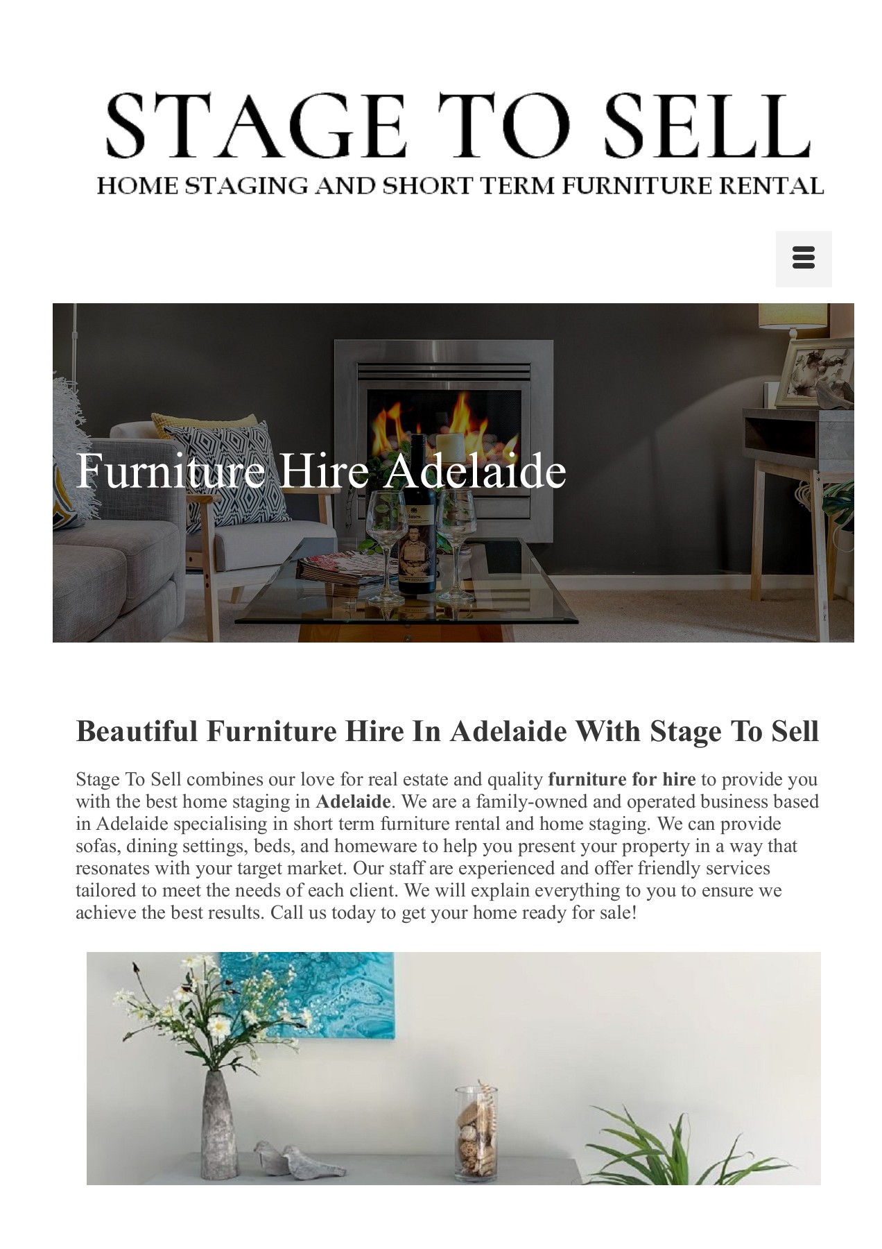 Furniture Hire Adelaide Stage to sell Page 1 4 Flip PDF Online