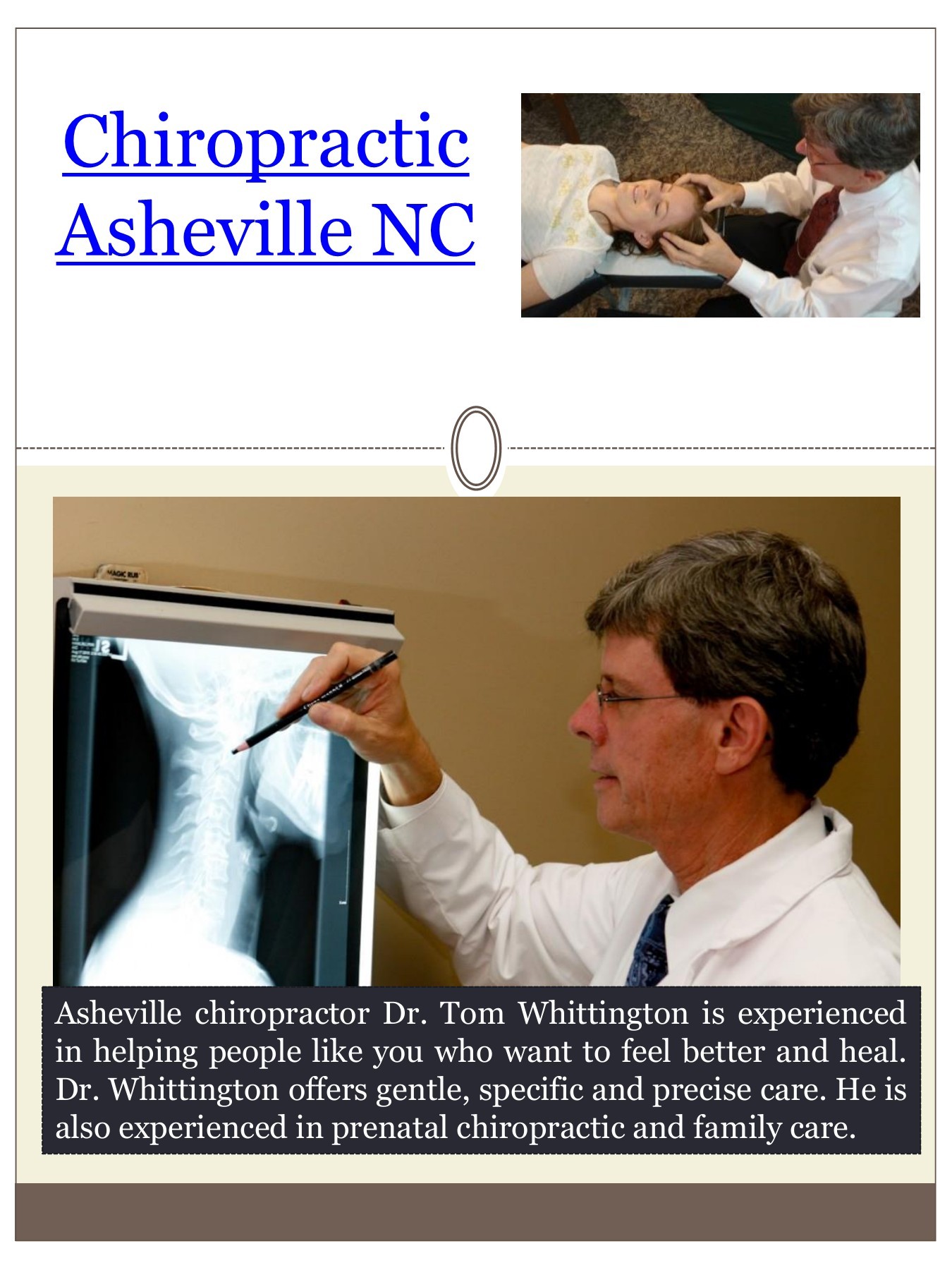 Chiropractor Asheville chiropractic asheville nc Page 1 10 Flip PDF Online PubHTML5