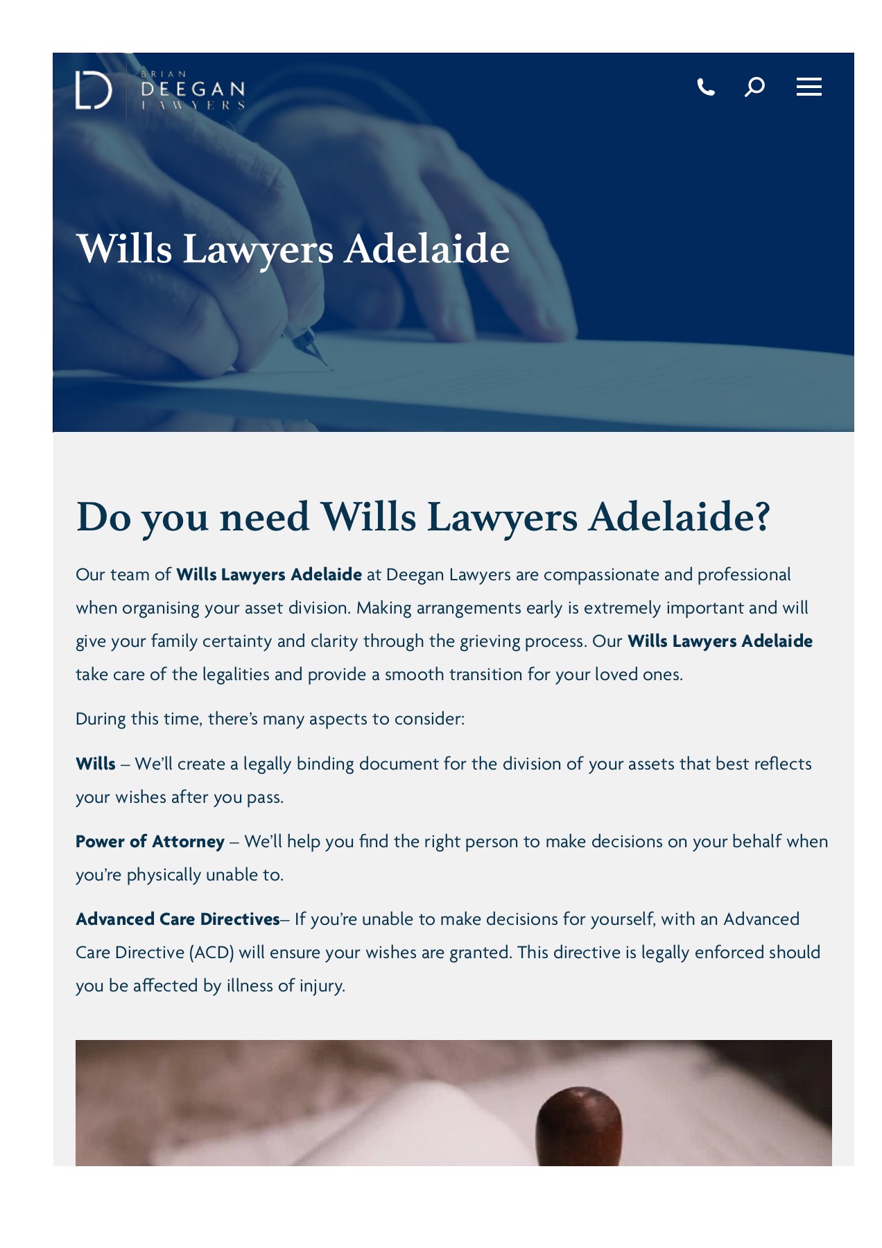 Wills Lawyers Adelaide Deegan Lawyers Page 1 6 Flip PDF Online