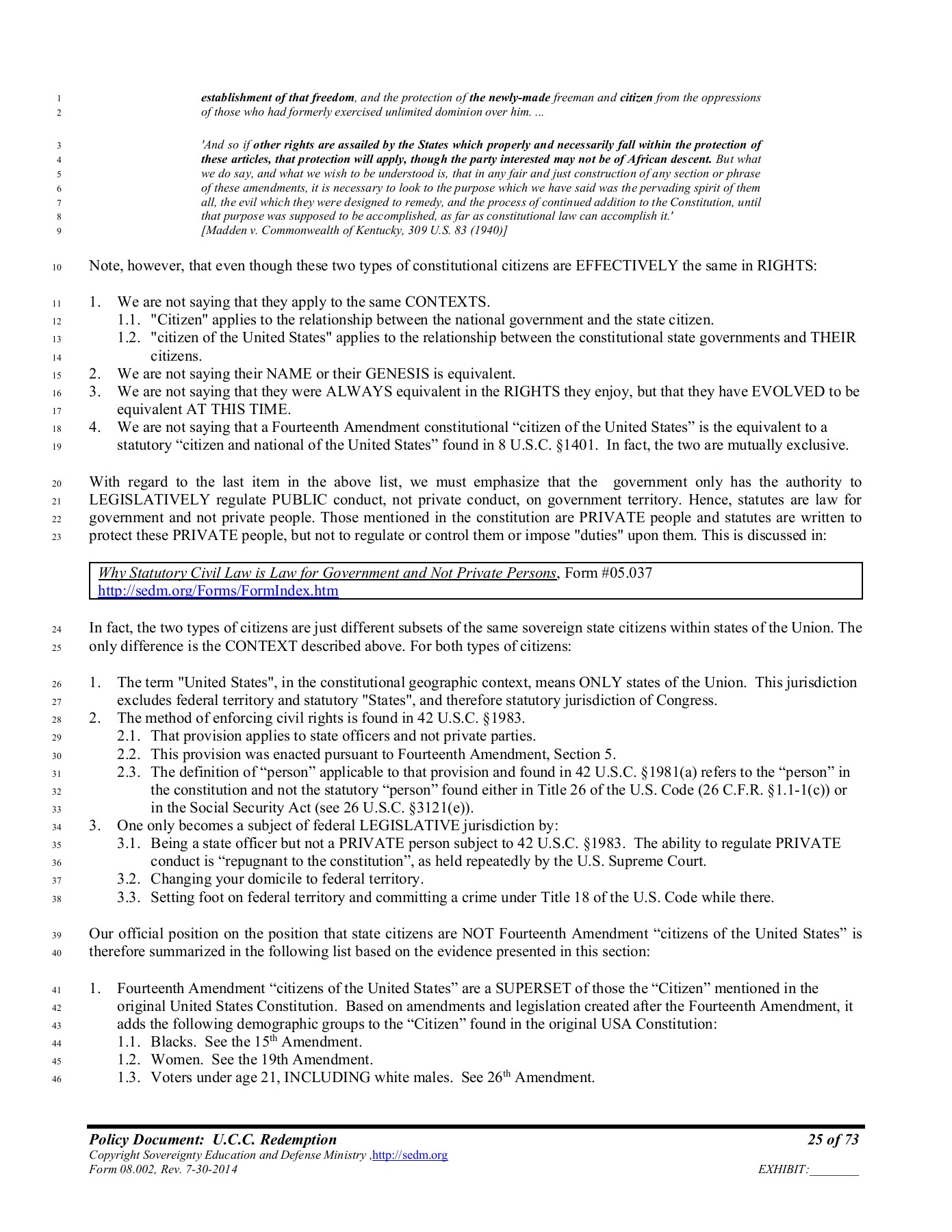 Policy DocumentUCC Redemption lakisha_edwards1 Page 25 Flip PDF