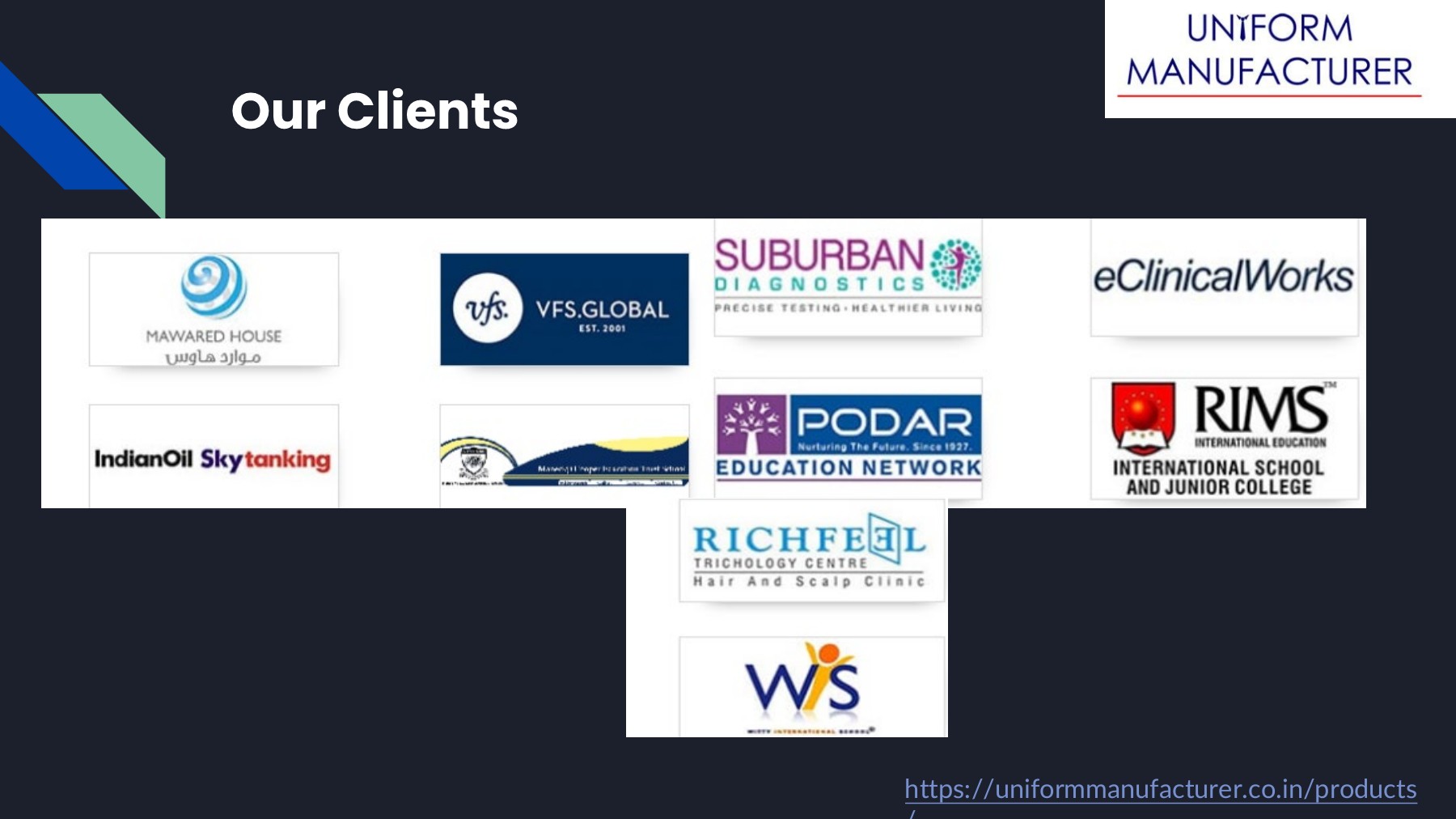 Uniform Manufacturing Company uniformmanufacturerofficial Page 3