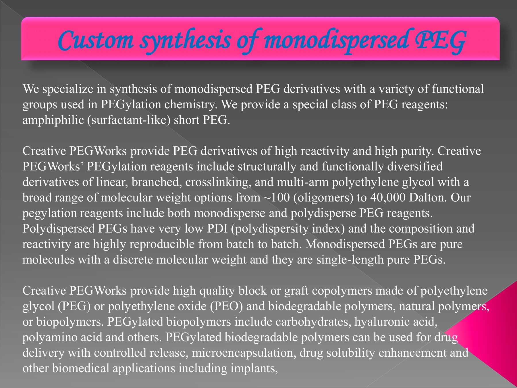 Polyethylene Glycol New York creativepegworks Page 5 Flip PDF