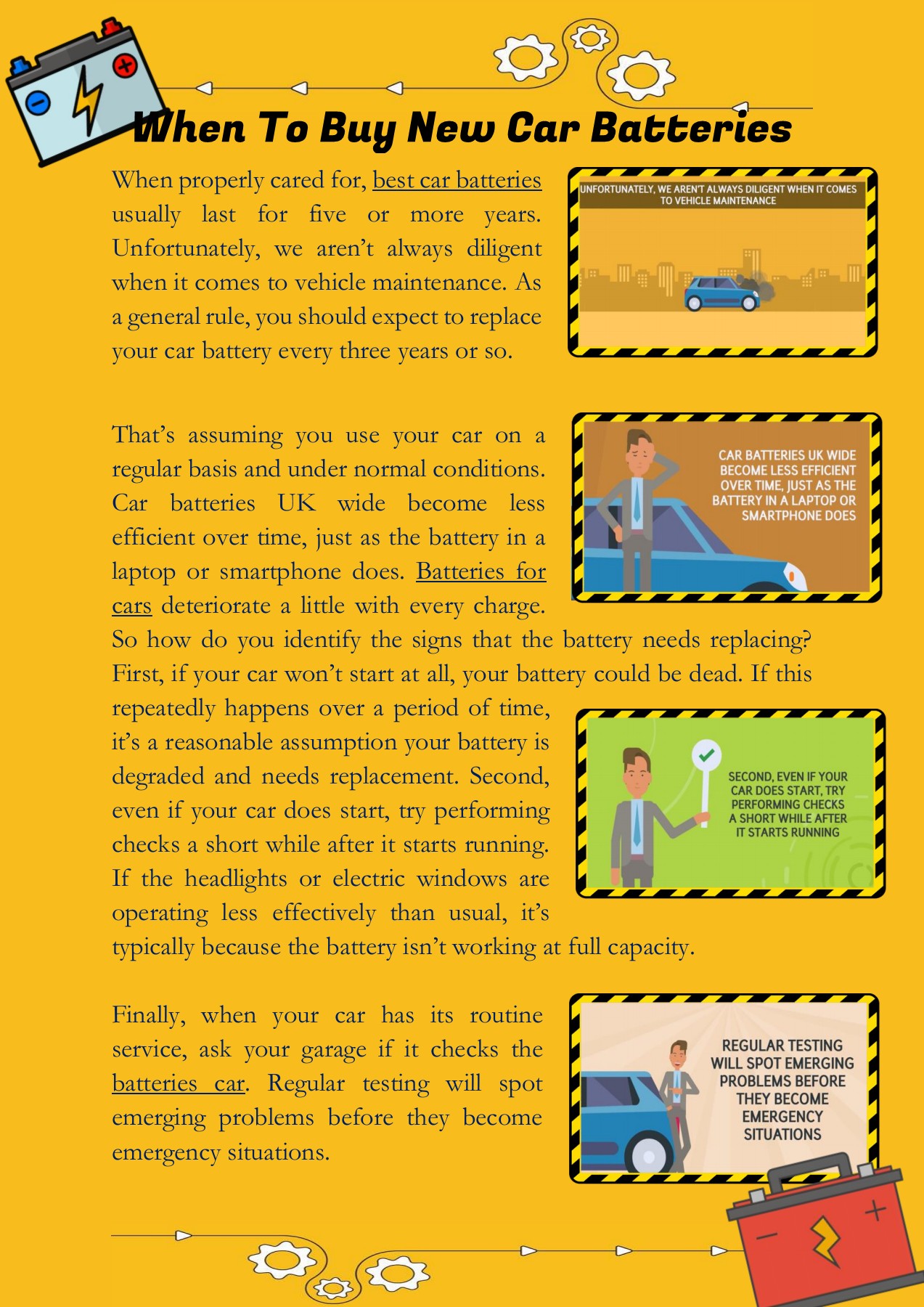 When To Buy New Car Batteries Kieran Van Tassel Page 1 1 Flip