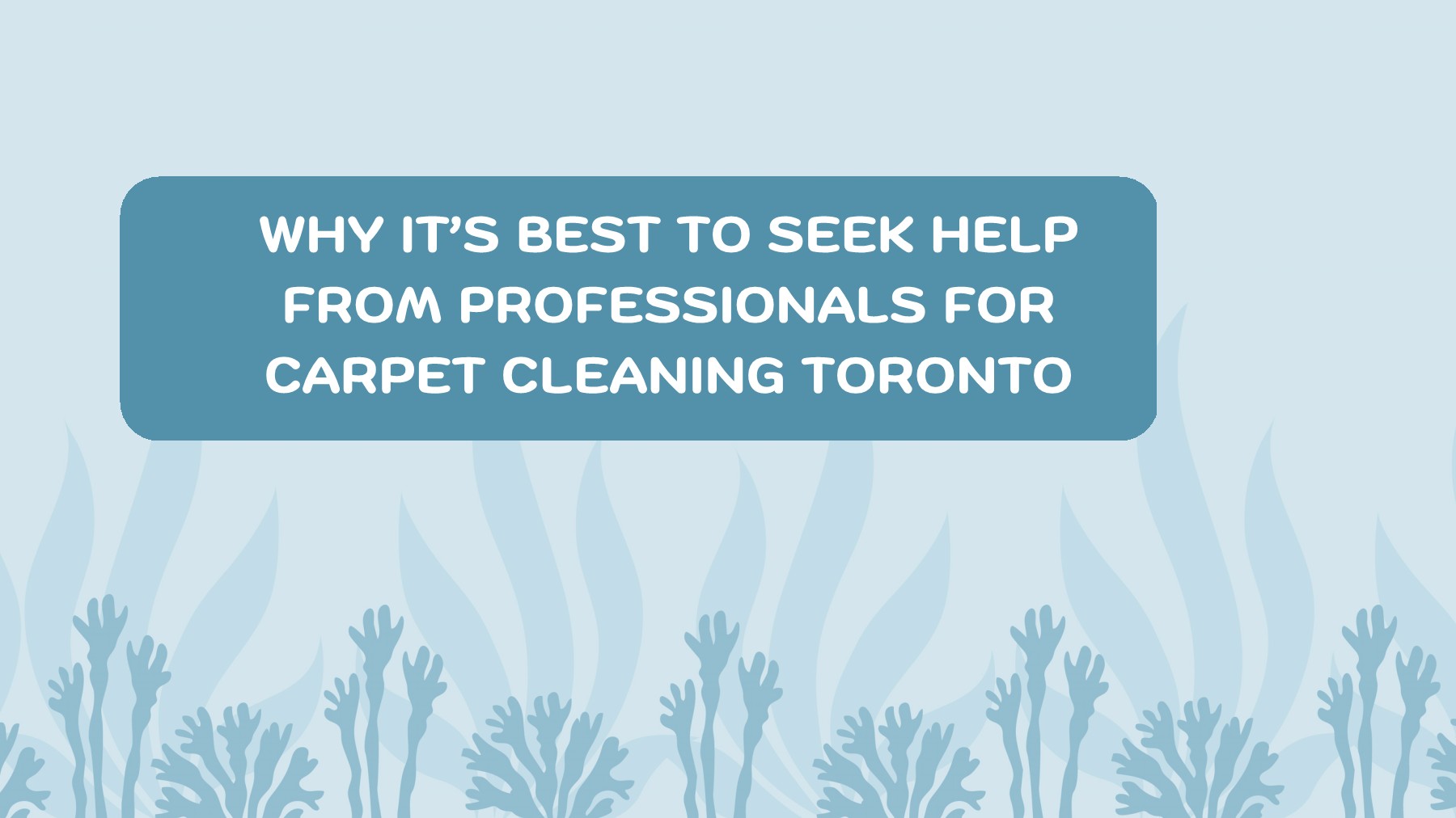 Why it’s best to seek help from professionals for carpet cleaning Toronto better choice Page