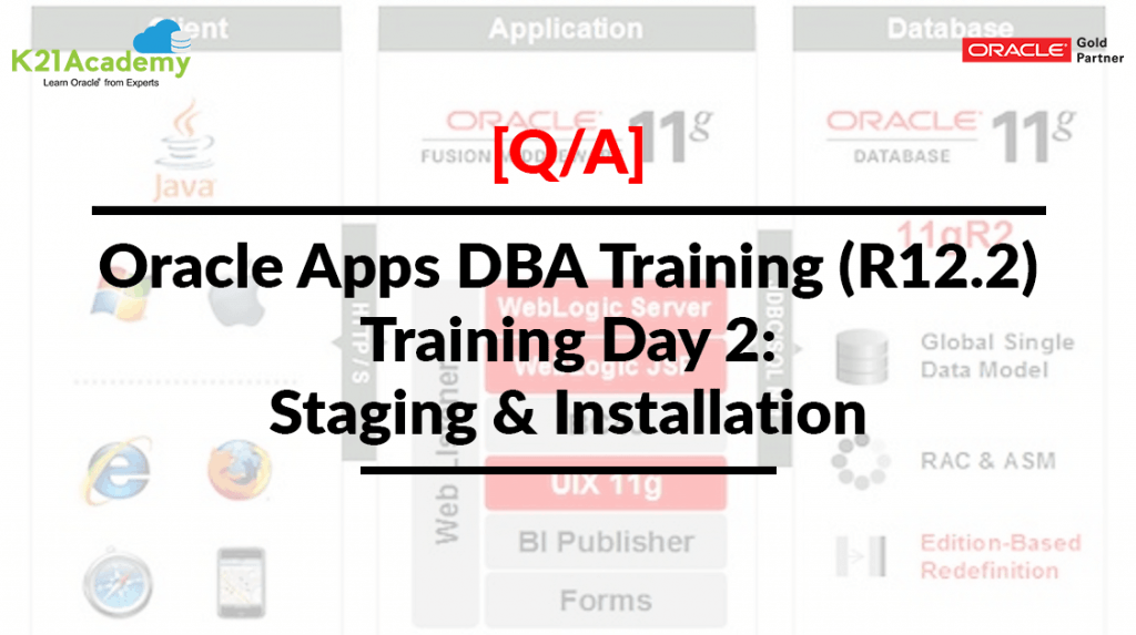 [Q/A] Oracle Apps DBA Training (R12.2) Day 2 Training Review