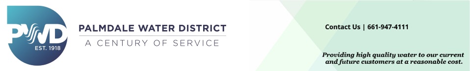 Palmdale Water District BillPay
