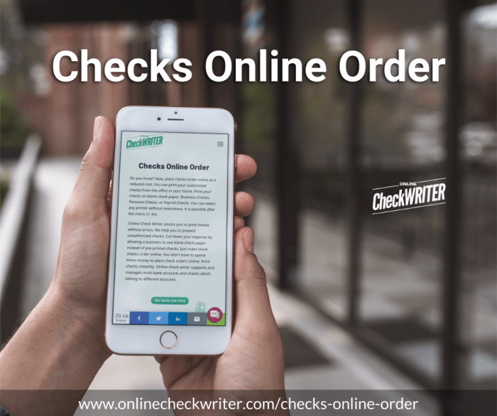 Checks Online Order Online Check Writer