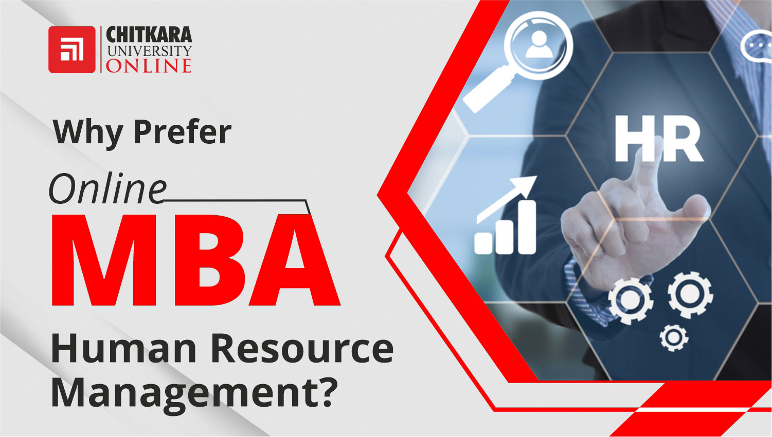 Why Prefer Online MBA In HRM? ChitkaraU Online