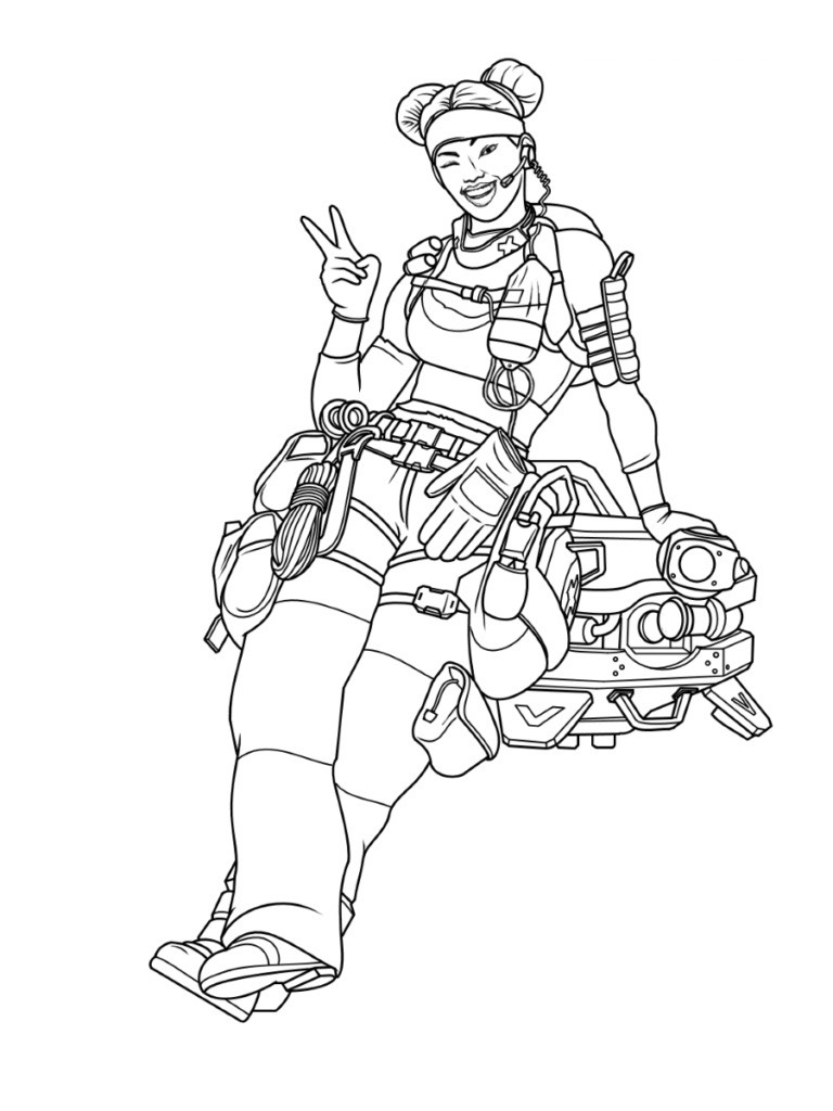 Top 18 Printable Apex Legends Coloring Pages Online Coloring Pages